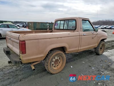 Trzecie zdjęcie samochodu z tyłu: 1987 FORD RANGER VIN:1FTCR11AXHUA91458 - miniatura