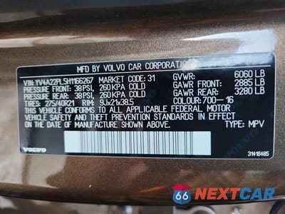 Zdjęcie 14 z 14 samochodu: 2017 VOLVO XC90 T6 VIN:YV4A22PL5H1166267 - miniatura