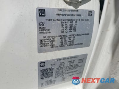 Zdjęcie 14 z 14 samochodu: 2023 CHEVROLET SILVERADO C1500 VIN:1GCRAAED8PZ302888 - miniatura