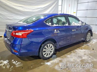 Trzecie zdjęcie samochodu z tyłu: 2017 NISSAN SENTRA S VIN:3N1AB7AP4HY365370 - miniatura