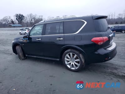 Drugie zdjęcie samochodu z przodu: 2014 INFINITI QX80 VIN:JN8AZ2NF4E9554006 - miniatura