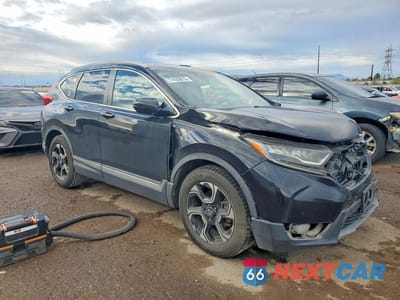 Czwarte zdjęcie samochodu z boku: 2018 HONDA CR-V TOURING VIN:7FARW1H97JE002608 - miniatura