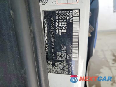 Zdjęcie 13 z 13 samochodu: 2021 MERCEDES-BENZ METRIS VIN:W1YV0BEY7M3846884 - miniatura