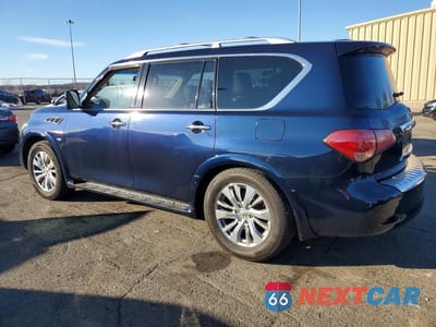 Drugie zdjęcie samochodu z przodu: 2015 INFINITI QX80 BASE VIN:JN8AZ2NE5F9083847 - miniatura