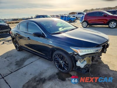 Czwarte zdjęcie samochodu z boku: 2020 ACURA ILX PREMIUM A-SPEC VIN:19UDE2F85LA004041 - miniatura