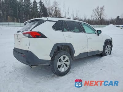 Trzecie zdjęcie samochodu z tyłu: 2020 TOYOTA RAV4 LE VIN:2T3F1RFV3LC119600 - miniatura