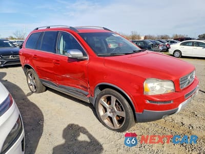 Czwarte zdjęcie samochodu z boku: 2012 VOLVO XC90 R DESIGN VIN:YV4952CT4C1611896 - miniatura