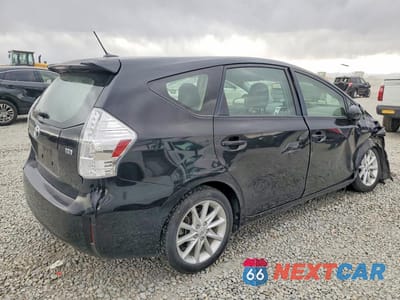 Trzecie zdjęcie samochodu z tyłu: 2012 TOYOTA PRIUS V VIN:JTDZN3EU1C3069353 - miniatura
