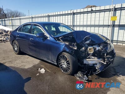 Czwarte zdjęcie samochodu z boku: 2022 MERCEDES-BENZ C 300 4MATIC VIN:W1KAF4HB5NR035464 - miniatura