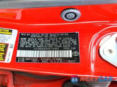 Zdjęcie 13 z 13 samochodu: 2025 TOYOTA CAMRY LE VIN:4T1DAACKXSU114869 - miniatura