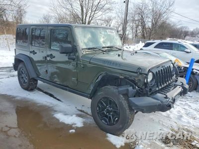 Czwarte zdjęcie samochodu z boku: 2016 JEEP WRANGLER UNLIMITED SPORT VIN:1C4BJWDG3GL107939 - miniatura