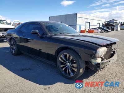 Czwarte zdjęcie samochodu z boku: 2014 DODGE CHALLENGER SXT VIN:2C3CDYAG1EH311505 - miniatura