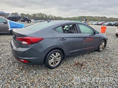 Trzecie zdjęcie samochodu z tyłu: 2020 HYUNDAI ELANTRA SEL VIN:5NPD84LF2LH569618 - miniatura