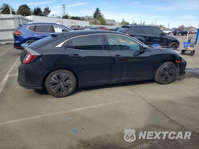 Trzecie zdjęcie samochodu z tyłu: 2018 HONDA CIVIC EXL VIN:SHHFK7H79JU403846 - miniatura