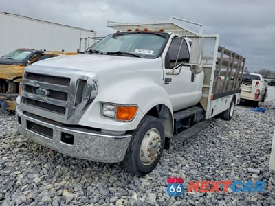 2006 FORD F650 SUPER DUTY FLATBED TRUCK 3FRWX66H36V269019 - główne zdjęcie licytacji z USA - miniatura