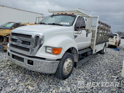 2006 FORD F650 SUPER DUTY FLATBED TRUCK 3FRWX66H36V269019 - główne zdjęcie licytacji z USA - miniatura