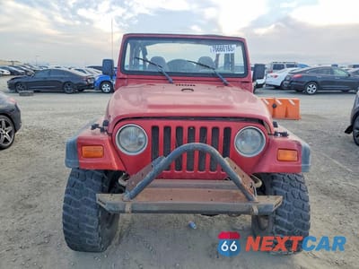 Piąte zdjęcie samochodu w środku: 1999 JEEP WRANGLER / TJ SPORT VIN:1J4FY19S5XP437839 - miniatura