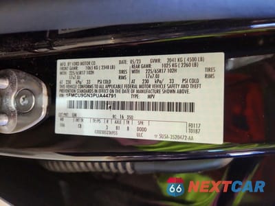 Zdjęcie 13 z 13 samochodu: 2023 FORD ESCAPE VIN:1FMCU9GN3PUA44791 - miniatura