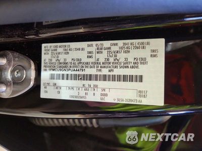 Zdjęcie 13 z 13 samochodu: 2023 FORD ESCAPE VIN:1FMCU9GN3PUA44791 - miniatura