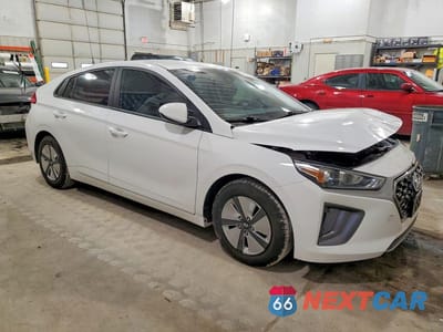 Czwarte zdjęcie samochodu z boku: 2021 HYUNDAI IONIQ BLUE VIN:KMHC65LC1MU261694 - miniatura