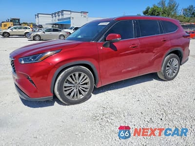 2023 TOYOTA HIGHLANDER PLATINUM 5TDKDRAH3PS035094 - główne zdjęcie licytacji z USA - miniatura