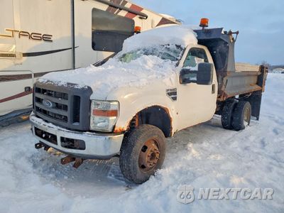 Drugie zdjęcie samochodu z przodu: 2008 FORD SUPER DUTY F-350 W/D VIN:1FDWF37548EB69086 - miniatura