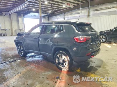Drugie zdjęcie samochodu z przodu: 2018 JEEP COMPASS TRAILHAWK VIN:3C4NJDDBXJT281119 - miniatura