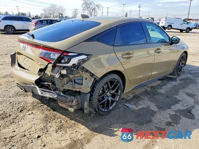 Trzecie zdjęcie samochodu z tyłu: 2025 HONDA CIVIC SPORT VIN:19XFL2H84SE013514 - miniatura