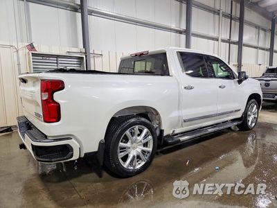 Trzecie zdjęcie samochodu z tyłu: 2022 CHEVROLET SILVERADO K1500 HIGH COUNTRY VIN:1GCUDJEL2NZ506155 - miniatura