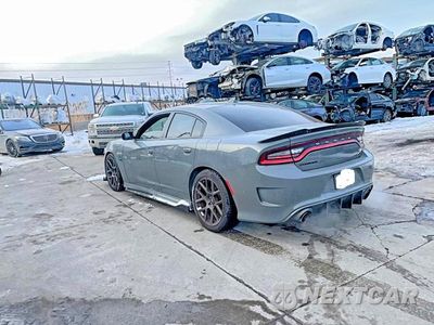 Trzecie zdjęcie samochodu z tyłu: 2019 DODGE CHARGER SCAT PACK VIN:2C3CDXGJ1KH662732 - miniatura