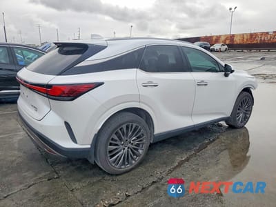 Trzecie zdjęcie samochodu z tyłu: 2023 LEXUS RX 350H BASE VIN:2T2BBMCA6PC011496 - miniatura