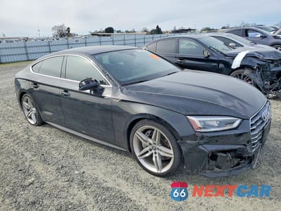 Czwarte zdjęcie samochodu z boku: 2019 AUDI A5 PREMIUM PLUS S-LINE VIN:WAUENCF51KA007979 - miniatura