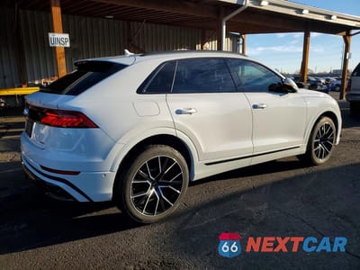 Trzecie zdjęcie samochodu z tyłu: 2019 AUDI Q8 PRESTIGE S-LINE VIN:WA1FVAF10KD022068 - miniatura