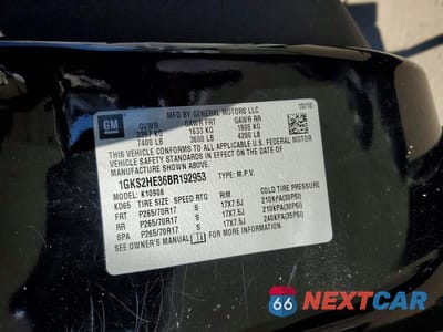 Zdjęcie 13 z 13 samochodu: 2011 GMC YUKON XL K1500 SLE VIN:1GKS2HE36BR192953 - miniatura