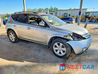 Czwarte zdjęcie samochodu z boku: 2006 NISSAN MURANO SL VIN:JN8AZ08T26W421544 - miniatura