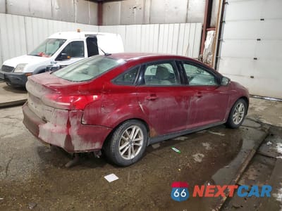 Trzecie zdjęcie samochodu z tyłu: 2015 FORD FOCUS SE VIN:1FADP3F23FL222567 - miniatura