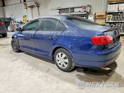 Drugie zdjęcie samochodu z przodu: 2014 VOLKSWAGEN JETTA BASE VIN:3VW2K7AJ1EM220848 - miniatura