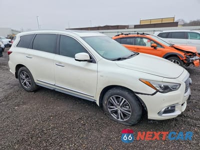 Czwarte zdjęcie samochodu z boku: 2019 INFINITI QX60 LUXE VIN:5N1DL0MM8KC525486 - miniatura