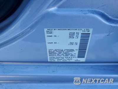 Zdjęcie 12 z 12 samochodu: 2019 NISSAN ALTIMA 2.5 SL VIN:1N4BL4EW3KN304195 - miniatura