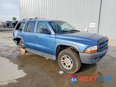 Czwarte zdjęcie samochodu z boku: 2003 DODGE DURANGO SPORT VIN:1D4HS38N43F567489 - miniatura