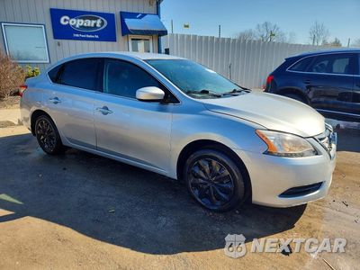 Czwarte zdjęcie samochodu z boku: 2015 NISSAN SENTRA S VIN:3N1AB7AP1FY357918 - miniatura