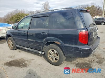 Drugie zdjęcie samochodu z przodu: 2003 HONDA PILOT EXL VIN:2HKYF18703H525351 - miniatura