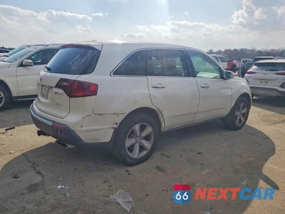 Trzecie zdjęcie samochodu z tyłu: 2012 ACURA MDX TECHNOLOGY VIN:2HNYD2H35CH550080 - miniatura