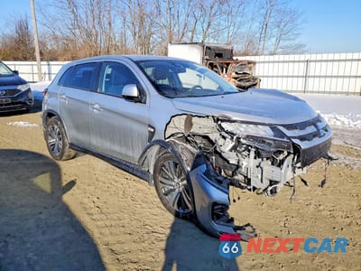 Czwarte zdjęcie samochodu z boku: 2024 MITSUBISHI OUTLANDER SPORT S/SE VIN:JA4ARUAU7RU006770 - miniatura