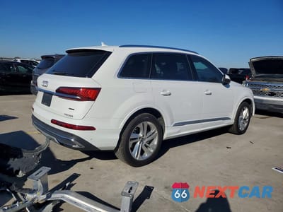 Trzecie zdjęcie samochodu z tyłu: 2023 AUDI Q7 PREMIUM PLUS VIN:WA1LXBF78PD008191 - miniatura