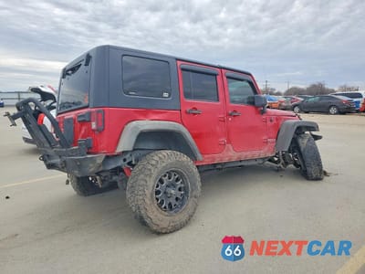 Trzecie zdjęcie samochodu z tyłu: 2008 JEEP WRANGLER UNLIMITED RUBICON VIN:1J4GA69138L615379 - miniatura