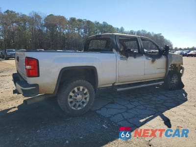 Trzecie zdjęcie samochodu z tyłu: 2019 GMC SIERRA K2500 DENALI VIN:1GT12SEY8KF155663 - miniatura