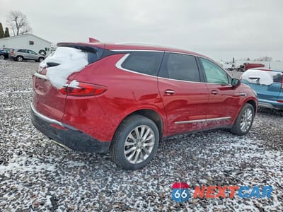 Trzecie zdjęcie samochodu z tyłu: 2021 BUICK ENCLAVE ESSENCE VIN:5GAERBKW8MJ148763 - miniatura