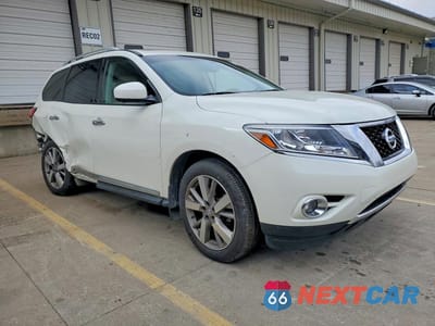 Czwarte zdjęcie samochodu z boku: 2015 NISSAN PATHFINDER S VIN:5N1AR2MM5FC692343 - miniatura