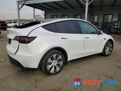 Trzecie zdjęcie samochodu z tyłu: 2022 TESLA MODEL Y VIN:7SAYGDEE5NF433626 - miniatura